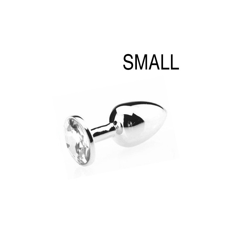 Generique Plug Bijou Spolly Diamant 6.5 x 2.7 cm Small
